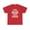 Red, variant on DJH Apparel | God Knows God Cares Christian Unisex T-shirt