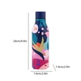 thumbnail image 3 of TopLLC Kitchen Accessories,Home And Kitchen,Kitchen Tools,Kitchen Sets Double Layer Stainless Steel Outdoor Sports Water Bottle Lacquer Colour Printed Red Wine Bottle Insulated Mugs water bottles, 3 of 6