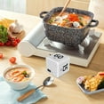 thumbnail image 2 of Clearance! Study Timer Cube Timer Pomodoro Timer Productivity Cube for Time Management and Countdown Settings with Sensor Flip Timer for Studying Cooking (15 20 30 60 Minu Timers,White, 2 of 4