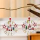 thumbnail image 4 of Colgante navideño de madera hueca decorativa para festivales, multiusos, regalo de decoración de Año Nuevo, Papá Noel sin rostro, adorno colgante para árbol de Navidad para el hogar, A, 4 of 5