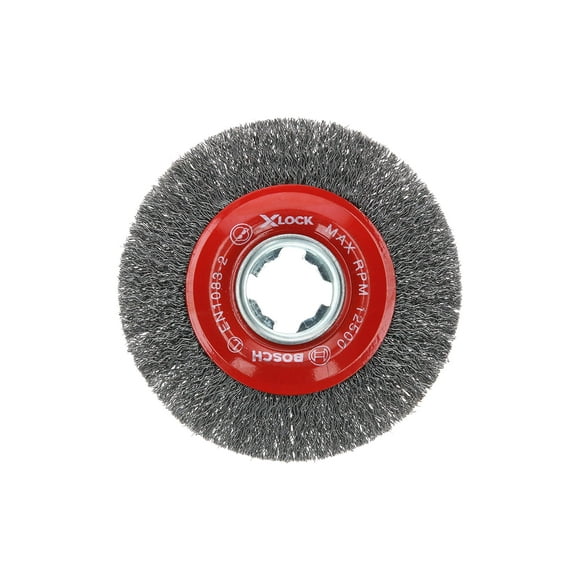 Rueda de alambre BOSCH WBX418 X-LOCK Arbor Acero Templado 11cm