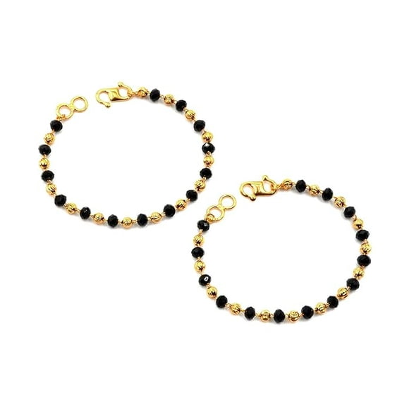 Baby Bracelet Crystal Nazariya Brass Bangle