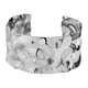 thumbnail image 1 of Pulsera de muñeca abierta, brazalete abierto, simple, decorativo, ancho, asimétrico. Estilo C Plata, 1 of 9
