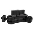 thumbnail image 3 of Double Ball Head Bracket With Screw, Double Ball Head Mount Arm Expanded Bracket Anodized Multifunction Aluminum Alloy  For Small Displays For Video Lights Black, 3 of 8