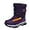 Purple, variant on IWIHMIV Toddler Girl Winter Shoes Girls Outdoor Boots Non Slip Warm Boots Boys Snow Boots Winter Boots Kids Boots