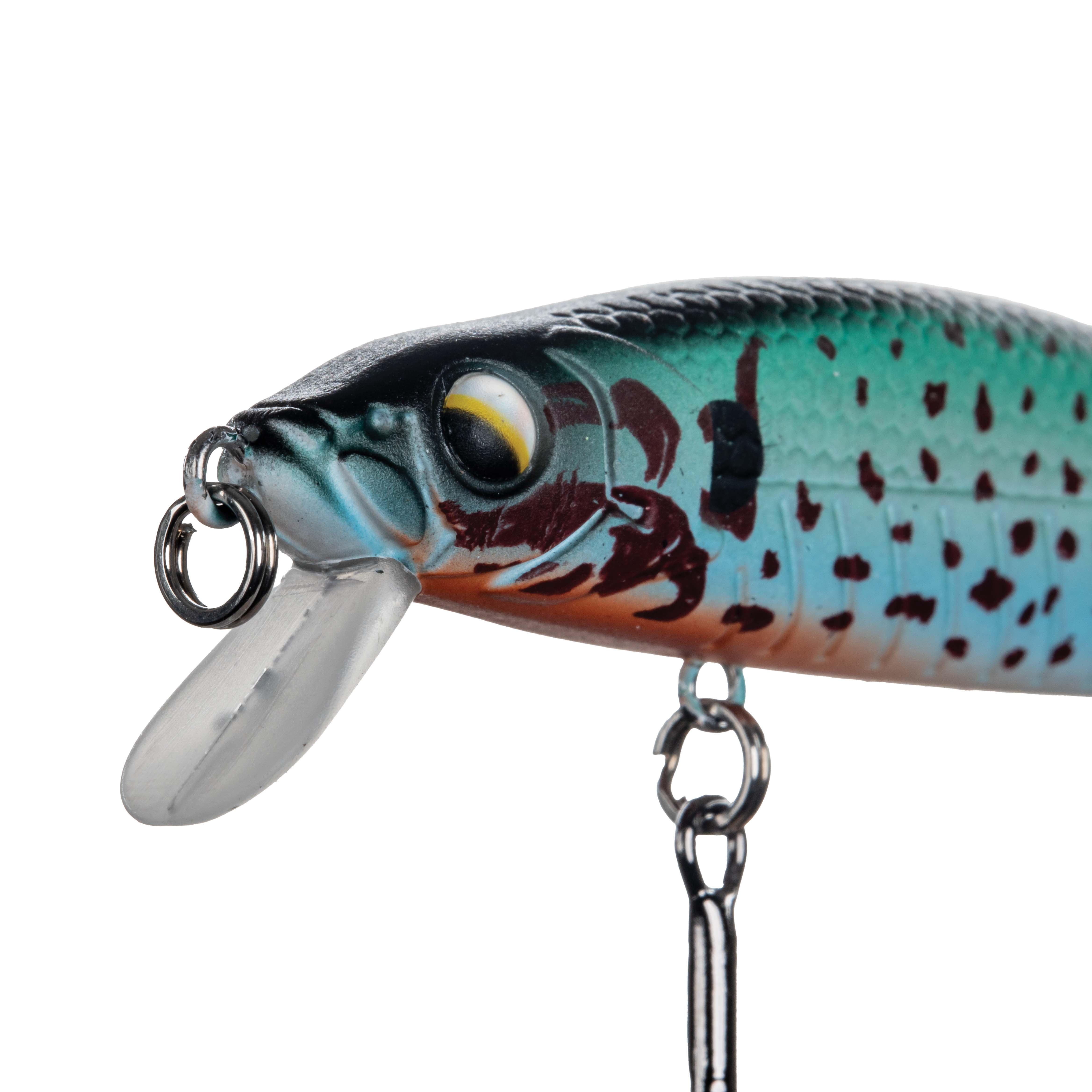Ozark Trail 3.75 in Jerkbait Fishing Lure, Squash, 6.5 ft Diving Depth