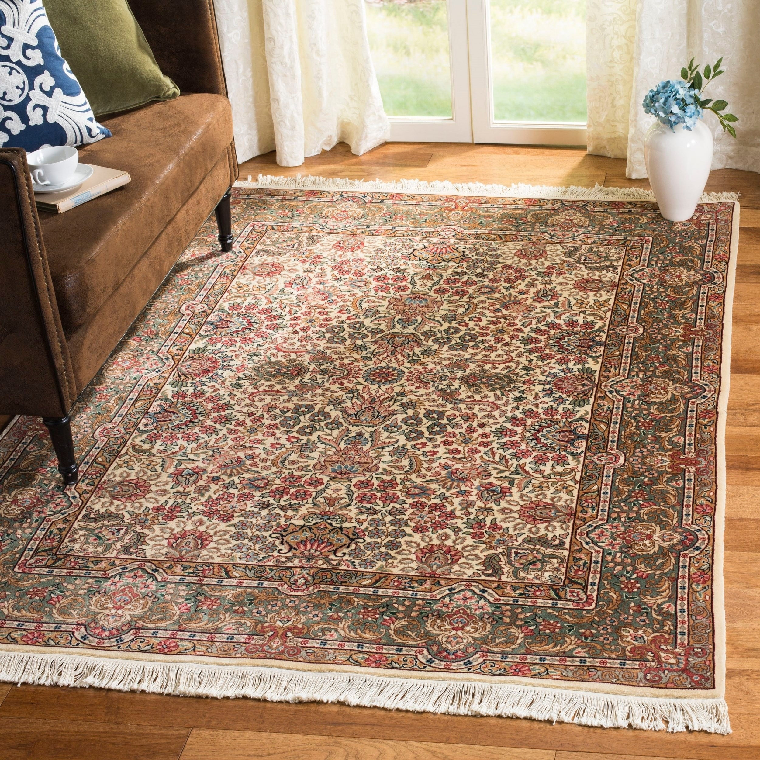 LARGE ROYAL HIGH QUALITY ORIENTAL TRADITIONAL SMALL NEWZELAND WOOL RUGS & RUNNER 