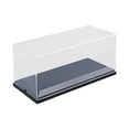 thumbnail image 2 of Display Case Organizer Acrylic Display Stand Box Sturdy Compact Size for Vehicle Model Diecast Cars Collectors, 2 of 9