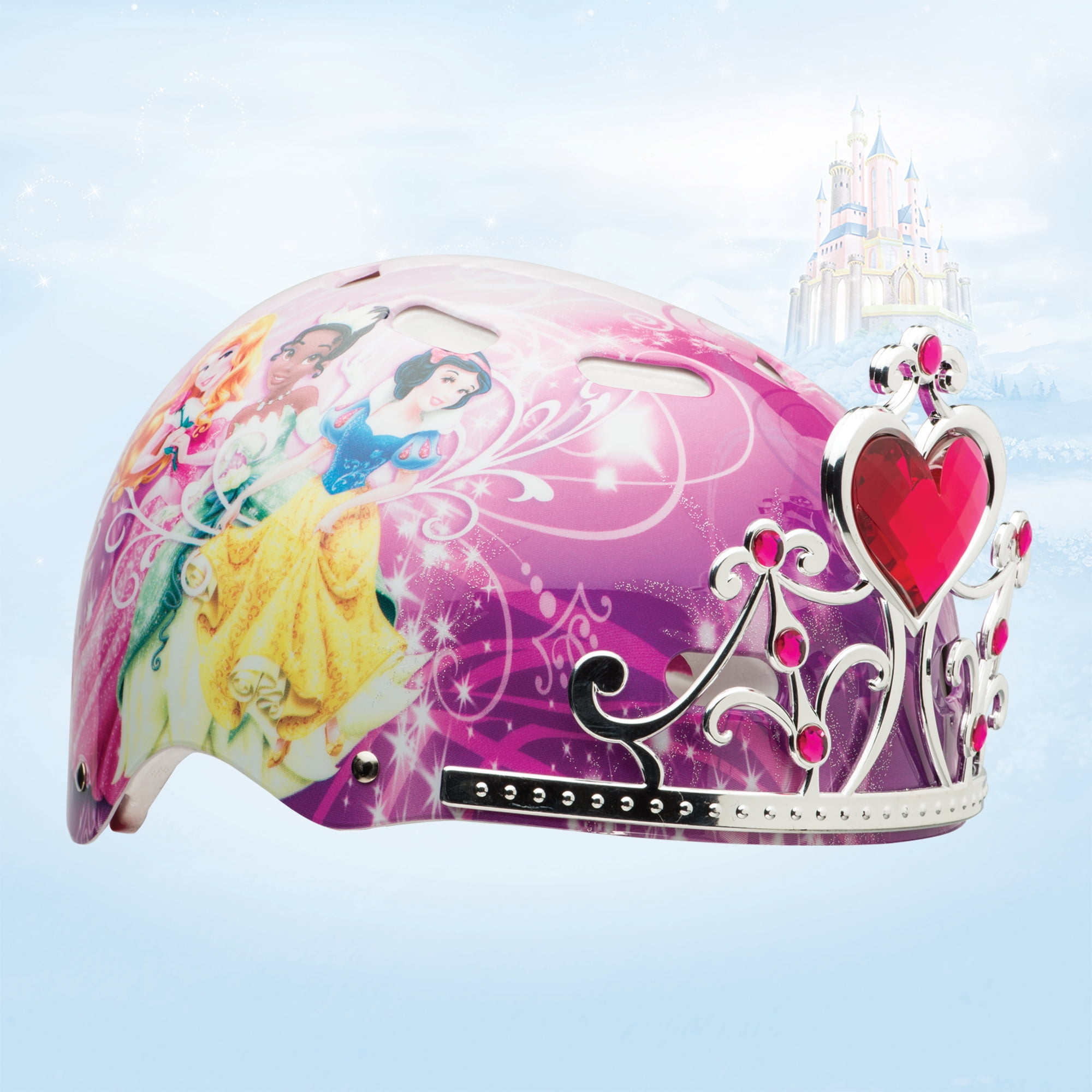 Disney Princess Cinderella Bike Helmet Bicycle Protection Age 3-5 Toddler