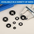 thumbnail image 4 of 100 Pcs 4# Arandelas de cabeza avellanada de acero inoxidable, Gasket de arandela de copa, Negro, 4 of 6