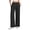 Black, variant on SWQZVT Women's Wide Leg Sweatpants, High Waisted Straight Leg Joggers with Pockets, Casual Drawstring Elastic Waist Lounge Pants