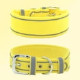 thumbnail image 2 of Reflective Dog Collar  Adjustable and with Durable Metal Buckle and Rings  chew Resistant  Waterproof Dog Collar for Small Medium Dogs, 2 of 6