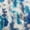 Medium Blue, variant on oneOone Velvet Pink Fabric Watercolor Quilting Supplies Print Sewing Fabric By The Yard 58 Inch Wide