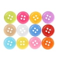 thumbnail image 4 of Buttons For Crafts, 1000Pcs Plastic Mixed Color Buttons Buttons For Clothes 12mm and 15mm Sizes Sewing Accessories For DIY Clothing and Crafts, 4 of 7