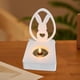 thumbnail image 5 of Silicona Vela Titular Molde Conejito Candelabro Adornos Molde Cemento Candelabro Resina Fundición Moldes de Yeso, 5 of 5
