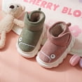 thumbnail image 4 of Generic Toddler Boys Girls Winter Plush Boots for Cold Weather Kids Cartoon Animal Warm Faux 𝐅𝐮𝐫 Shoes with Hook/Loop, 4 of 4