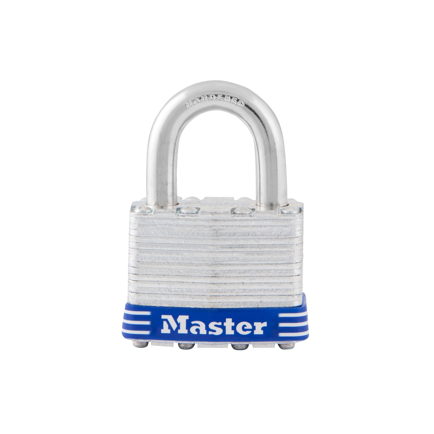 (2 pack) Master Lock 1-3/4in Wide Laminated Steel Pin Tumbler Padlock