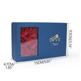 thumbnail image 4 of Valentine's Day Rose Gift Box Window Opening And Earth Cover 6 Soap Flower Box Pendant Ring Earnail Jewelry Packaging Box, 4 of 9