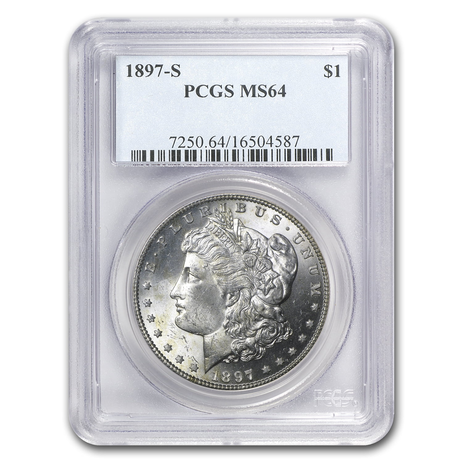 1881 S Morgan Dollar MS-64 PCGS $1 MS-64 PCGS 