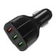 thumbnail image 5 of Para Coche 2x3.0 Soporte Para 3USB Salida shamjiam Cargador de corriente USB triple para coche, 5 of 6