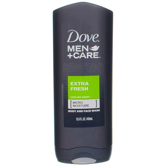 Dove Men Care Body & Face Wash, Extra Fresh 13.50 oz (Pack of 3)