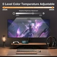 thumbnail image 7 of BlitzMax Monitor Light Bar, LED Screen Light Bar, Stepless Dimming Monitor Lamp, Computer Monitor Lamp for Desk Office Home Game, No Screen Glare/Touch Control/Space Saving/USB Powered, 7 of 7