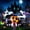 Sitting Unicorn and Dinosaur, variant on Joyfy 8 FT Halloween Inflatable Skeleton Dinosaur with Build-in LEDs Pumpkin Decorations,Halloween Outdoor Decorations Blow up Yard Decorations