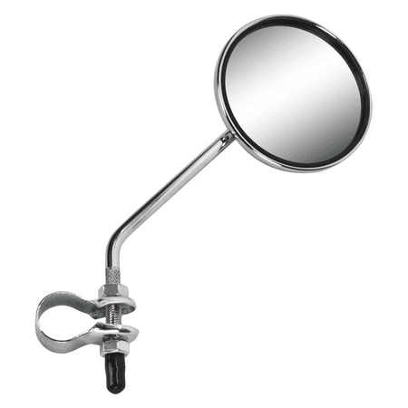 - Pyramid Bicycle Rear Safety Mirror Chrome & Red Reflector w/ Handlebar Mount