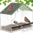thumbnail image 2 of Window Bird Feeder with Strong Suction Cups Bird Window Feeder with Removable, 2 of 5