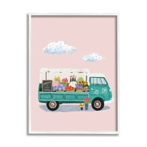 Stupell Industries Truck Faire Sale Spring Flower Variety Blossoms,24 x 30, Design by Ilaria Benedetti