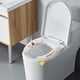thumbnail image 4 of Funda de asiento de inodoro de velln, almohadilla adhesiva para asiento de inodoro, 4 of 7