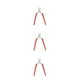 thumbnail image 3 of Soidarity Manicura Nail Cuticle Nipper Tijeras Dead Skin Remover Clippers Tool Mango de silicona Antideslizante Cuidado profesional Rojo Type1 NO1, 3 of 6