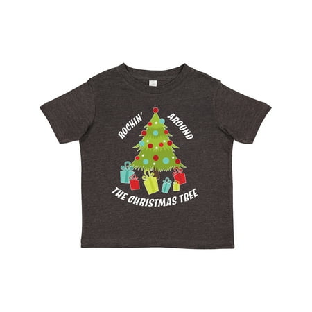 

Inktastic Rockin Around the Christmas Tree Gift Toddler Boy or Toddler Girl T-Shirt