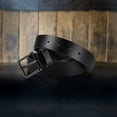 thumbnail image 6 of Wrangler Leather Belts for Men Adult, Casual Everyday Men's Belts for Jeans & Khakis, Black, Size 44, 6 of 8