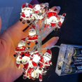 thumbnail image 5 of 2m Santa Claus Christmas Tree Led String Lights Garland Snowflakes Decoration For Home Fairy New Year, 5 of 5