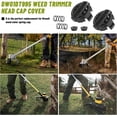 thumbnail image 6 of DWO1DT995 Weed Trimmer Head Replacement for String Trimmer Head Parts, Weed Wacker Head with Weedeater Cap and Spring, Weed Trimmer 20V Parts DCST922P1 DCST922B DCST972X1 (2 Pack), 6 of 6