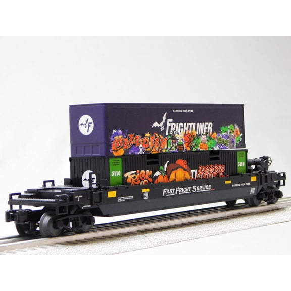 Lionel Fast Fright Halloween Graffiti Maxi-Stack O Gauge 2323050-F