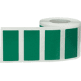thumbnail image 2 of Green Rectangle Stickers | 0.75 x 1.5" Inch | 500 Pack, 2 of 3