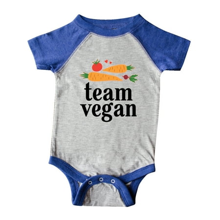 

Inktastic Vegetarian Gift Team Vegan Gift Baby Boy or Baby Girl Bodysuit