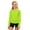 Light Green, variant on Krdevn Girls Long Sleeve UPF 50 Sun Protection Athletic Shirt Finger Holes Sports Tee,7-8 Years