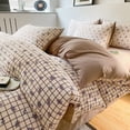 thumbnail image 3 of Korean Bed Sheet Set  Foam Cotton Small Floral Four Piece Set Dormitory Bed Three Piece Set Quilt Set, 3 of 7