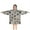 Beige Gothic Skull, variant on Beige Gothic Skull Pumpkin Rose Pattern Blanket Hoodies for Kids 6-13YR Oversize Wearable Blanket Hoodies for Boys Girls Teens