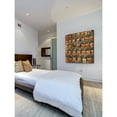 thumbnail image 4 of Marmont Hill "Orange Beach Chairs" by Karolis Janulis Painting Print on Wrapped Canvas, 4 of 5