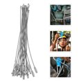 thumbnail image 2 of KAKOWELY 20pcs Stainless Steel Wire Keychain Cable Large Key Ring Loop Connectable Luggage Tag Keychain Heavy Duty Key Rings For Outdoor Hiking,5.91X"X0.06"X0.06", 2 of 4