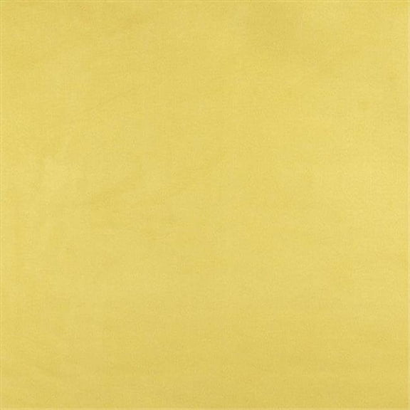 Designer Fabrics C080 54 in. Wide Yellow- Microsuede Upholstery Grade Fabric