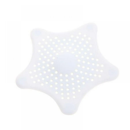 

Final Clear Out! 3Pcs Bathroom Drain Hair Catcher Bath Stopper Plug Sink Strainer Filter Shower Covers White