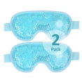 thumbnail image 1 of Mascarilla refrescante NEWGO para ojos hinchados Cold Pack, azul, paquete de 2, 1 of 7