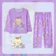 thumbnail image 1 of Pijama de manga larga con pantalones largos de dibujos animados de Lilo y Stitch, conjunto de ropa para el hogar para las cuatro estaciones para niños de Disney Lotso StellaLou, 1 of 1