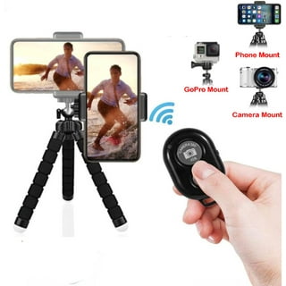 (Gazdag)Lightweight Phone Tripod 62Inches, Video Tripod with 360 Panorama  for Phone Holder for Smartphone