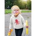 thumbnail image 2 of Lovely Octopus Hoodie Toddler -Image by Shutterstock,  2 Toddler, 2 of 4